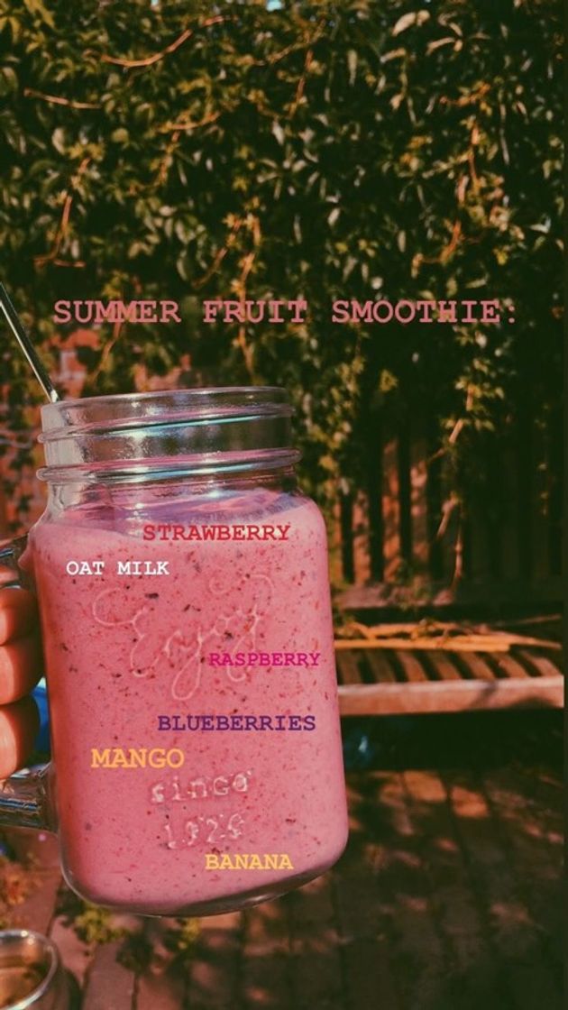 Fashion • Summer Fruit Smoothie