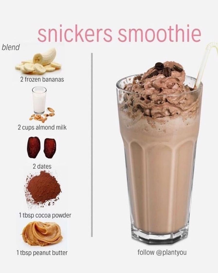 Fashion • Snikers Smoothie