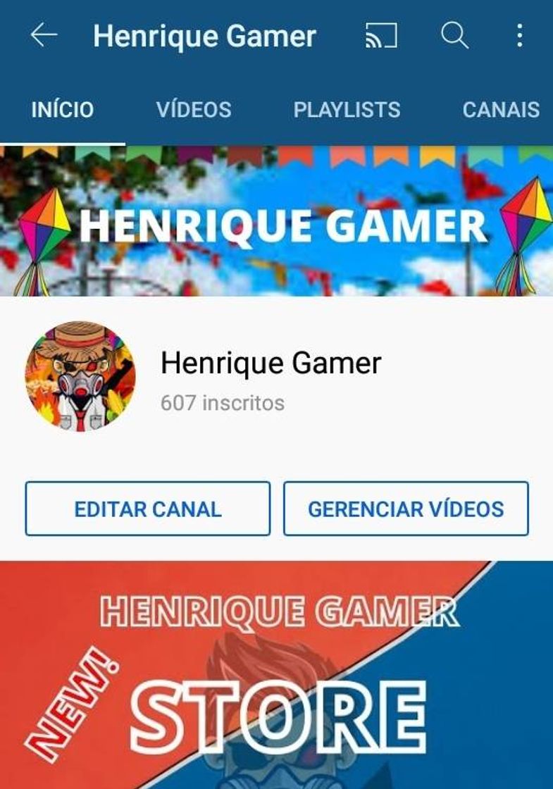 Fashion Canal YouTube - Henrique Gamer