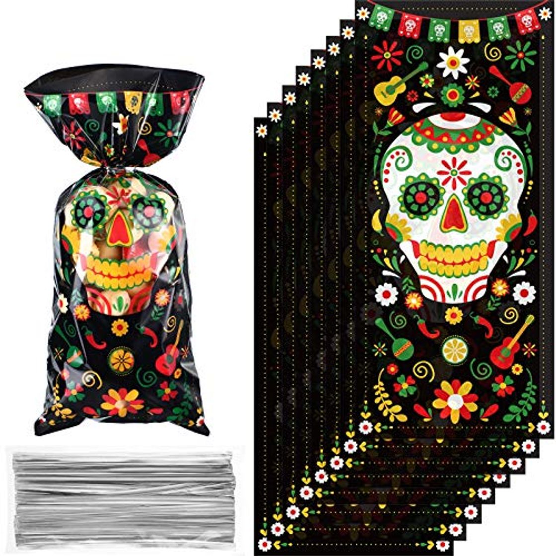 Product 100 Bolsas de Golosinas de Día de Muertos