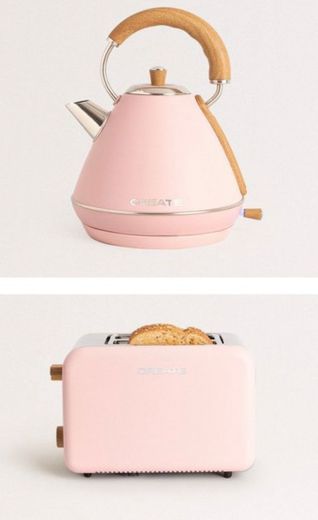 PACK - TOAST RETRO Tostadora de pan + KETTLE RETRO ...