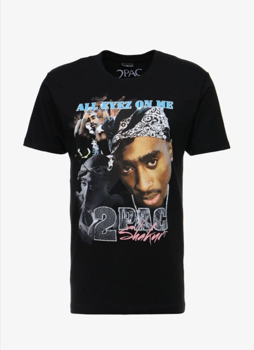 Fashion Tupac Retro - Camiseta Estampada