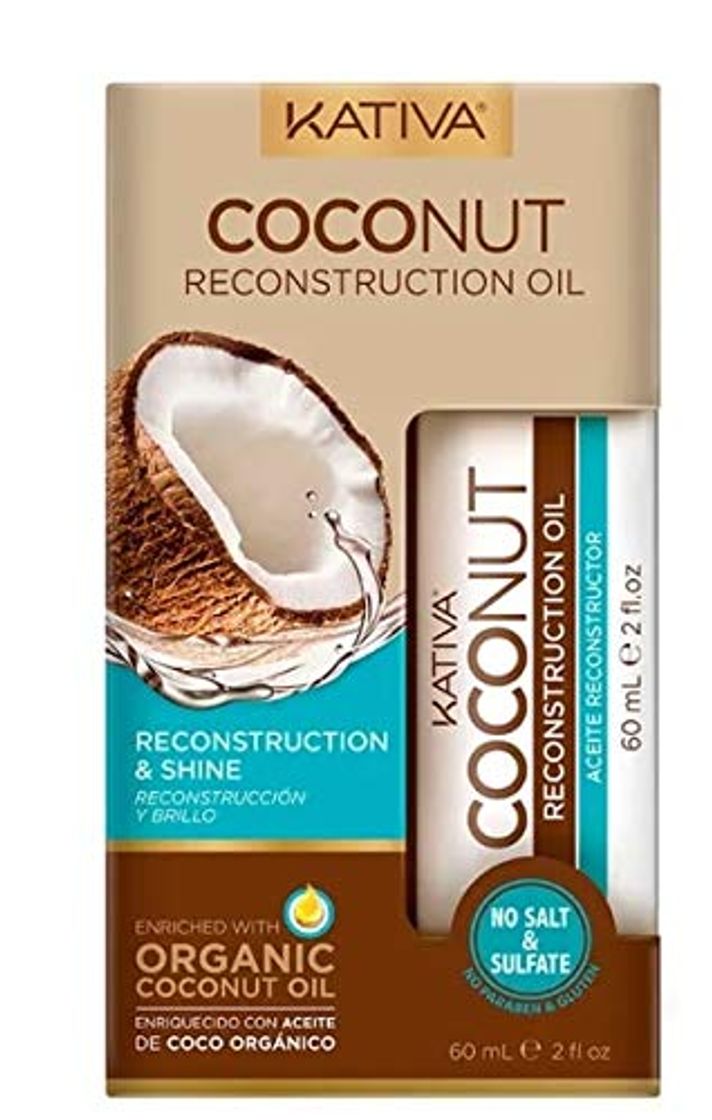 Producto Kativa Coconut Reconstruction Oil x 60 Ml