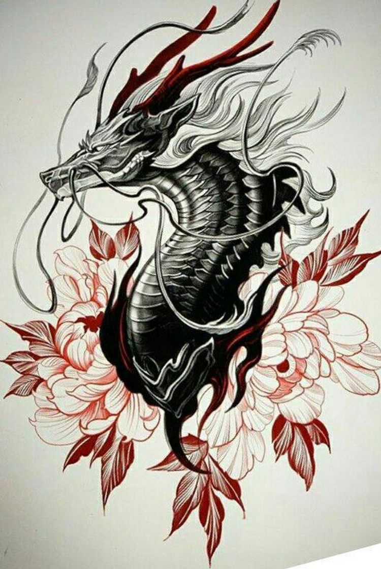 Moda Tattoo dragão 🐲