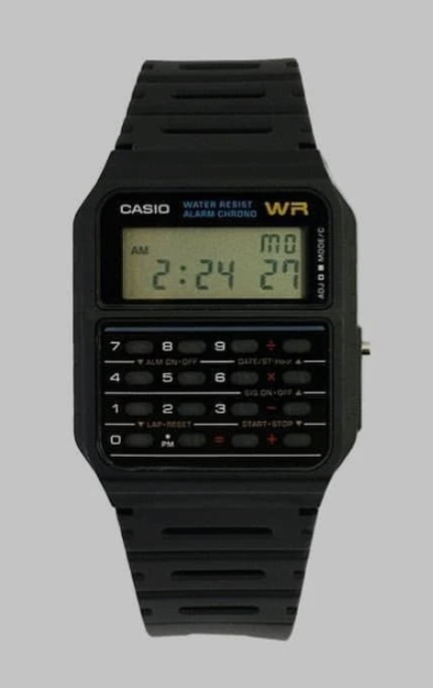 Fashion Casio CA-53W - Regreso al Futuro (1985)