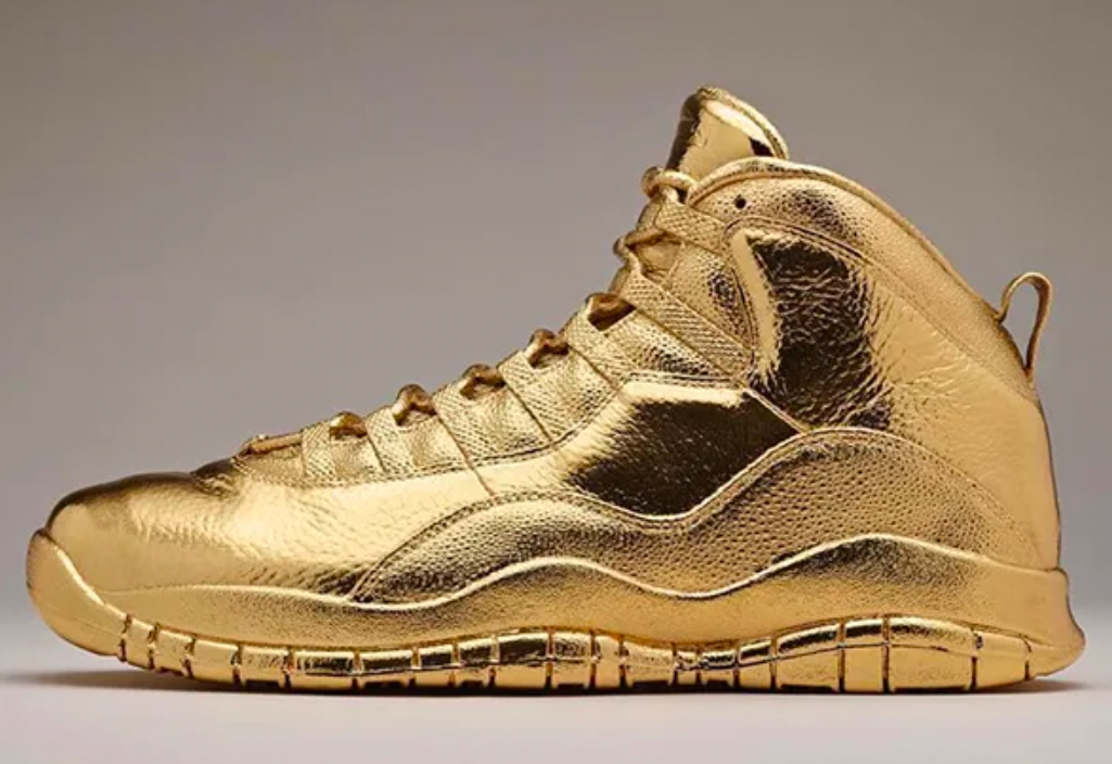 Moda Solid Gold OVO x Air Jordans ($2 millones)