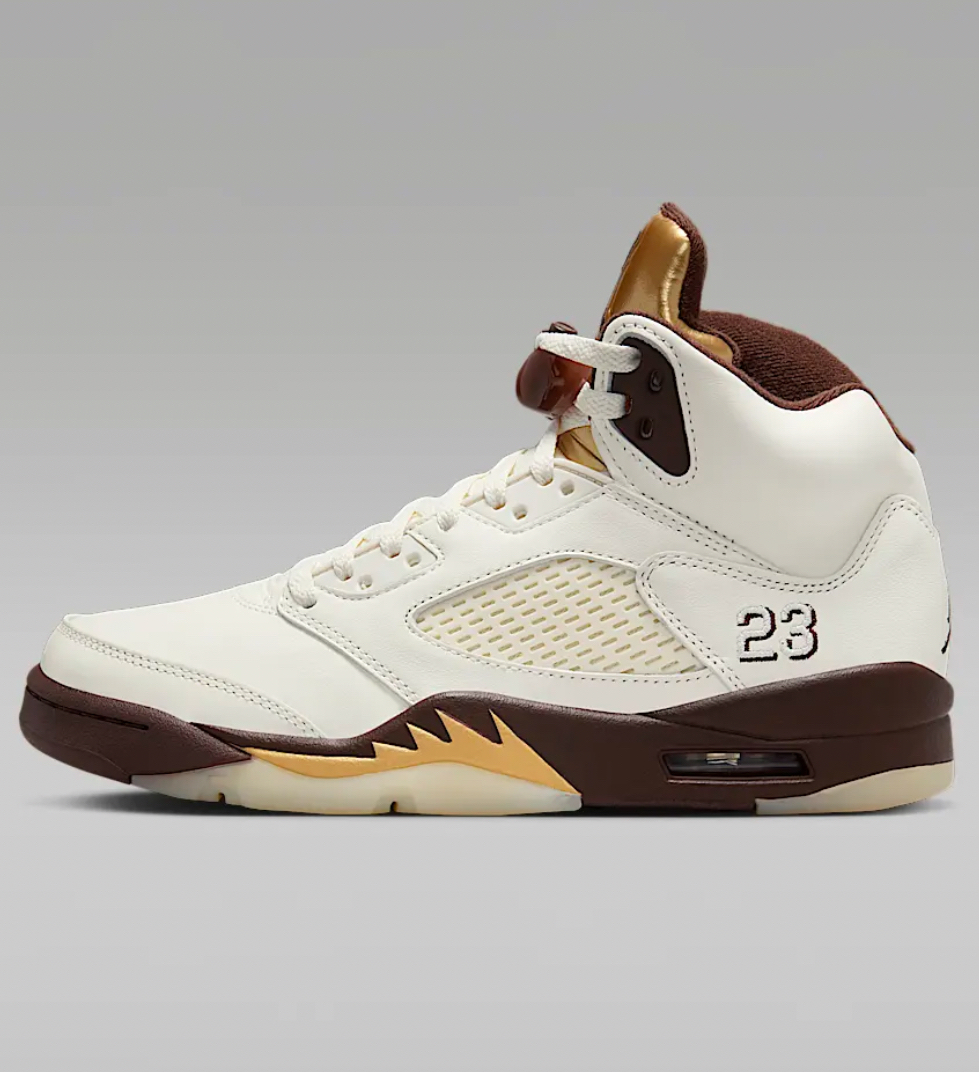 Fashion Air Jordan 5 “Golden Ticket” (W)