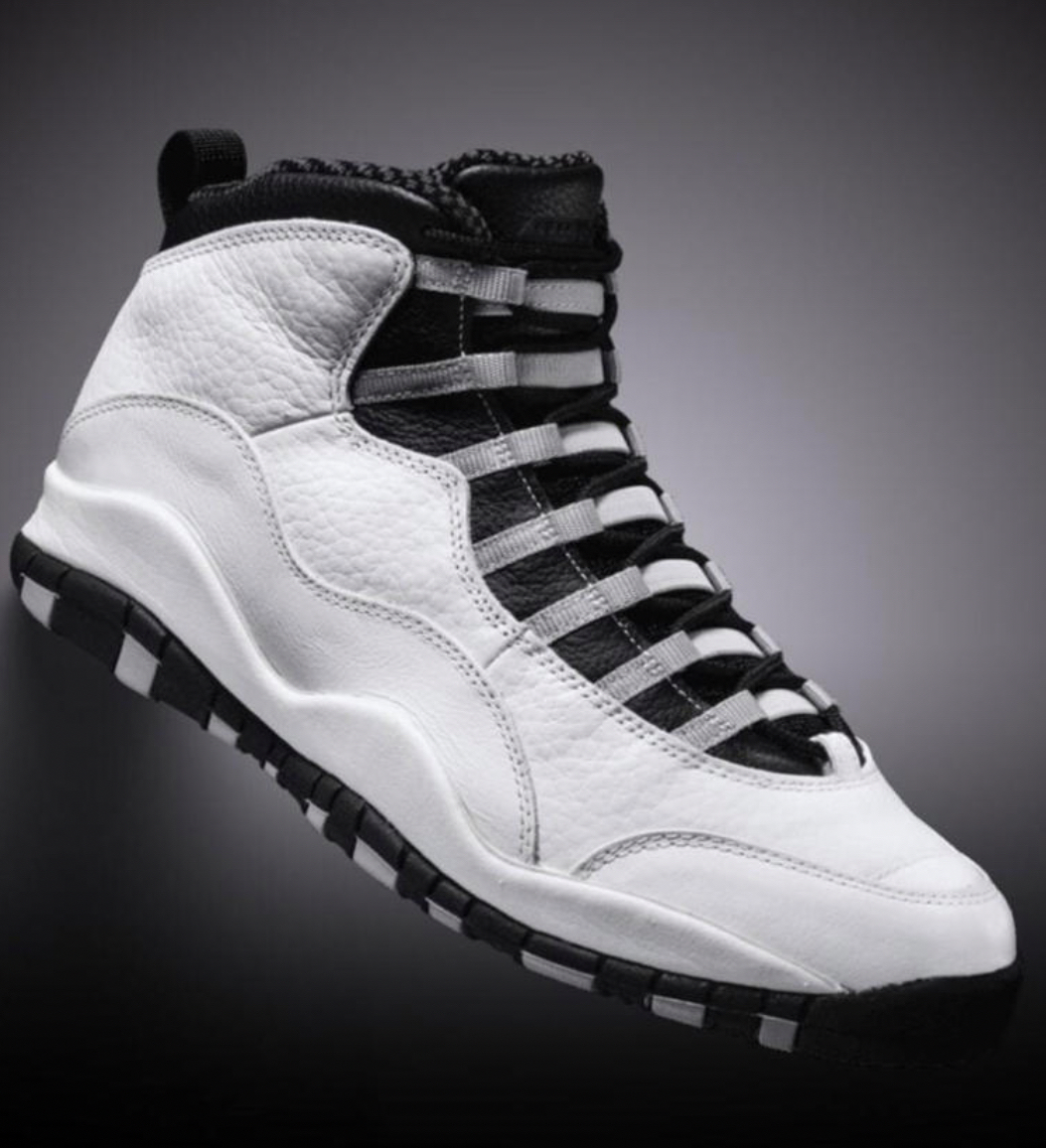 Fashion Air Jordan 10 OG “Steel Grey”