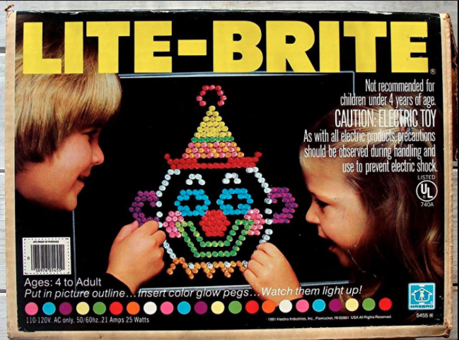 Juego Lite-Brite