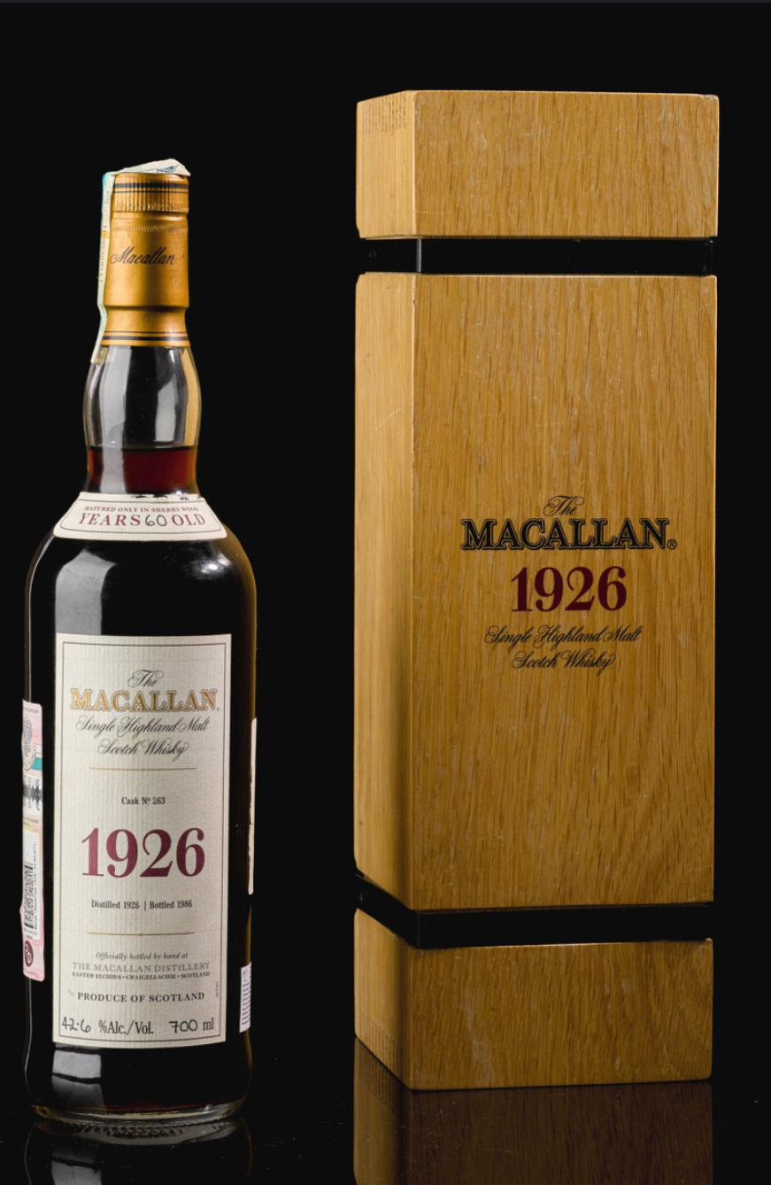 Product The Macallan Fine and Rare Collection 1926 ($1.9 millones)