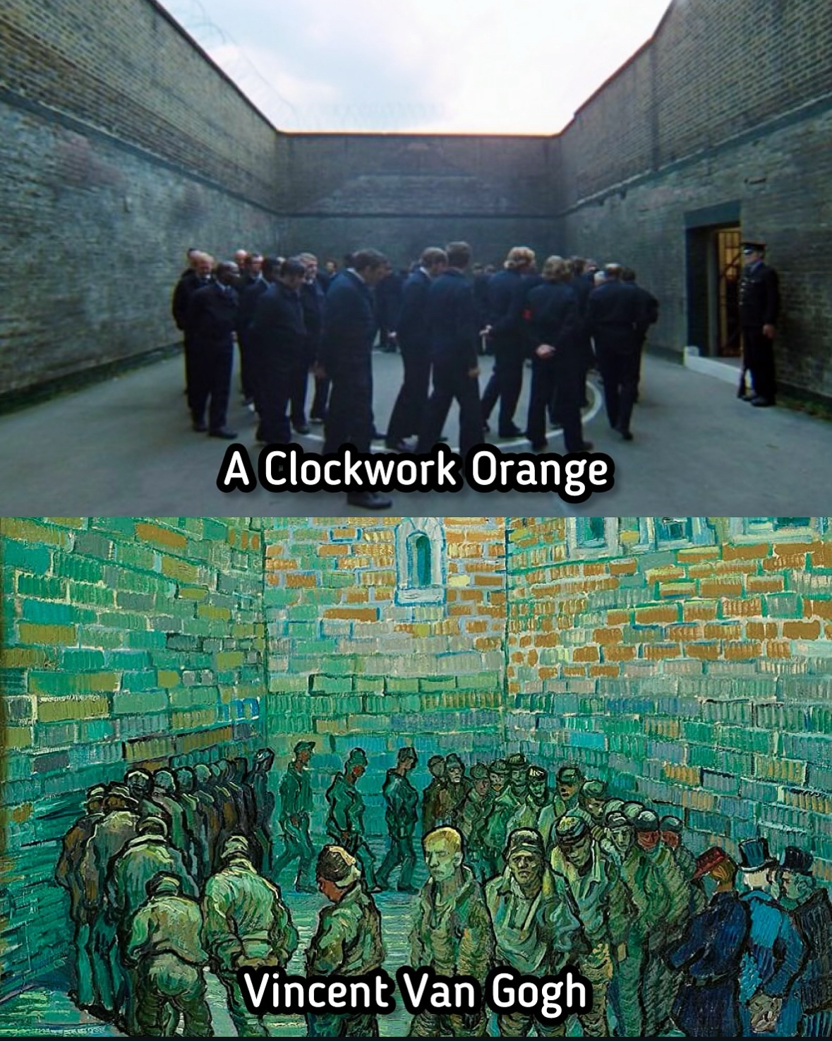 Social Van Gogh meets Kubrick: Cárcel con arte