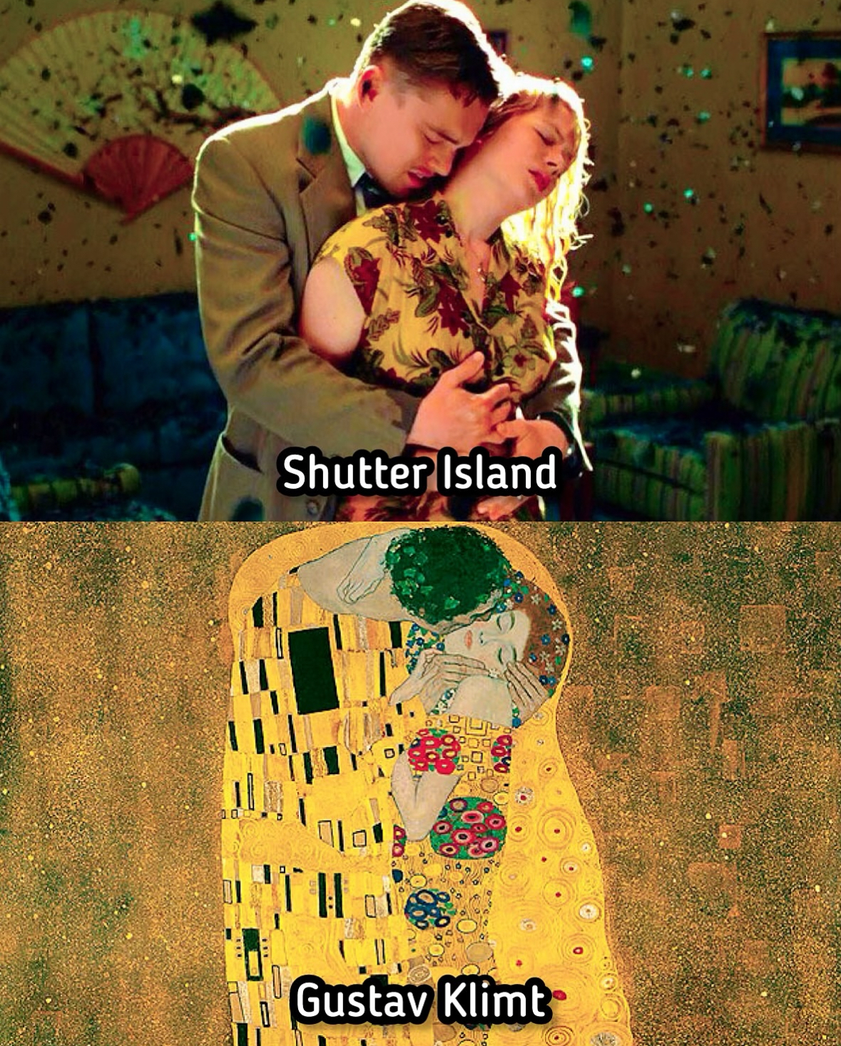 Social El beso de Klimt en modo thriller
