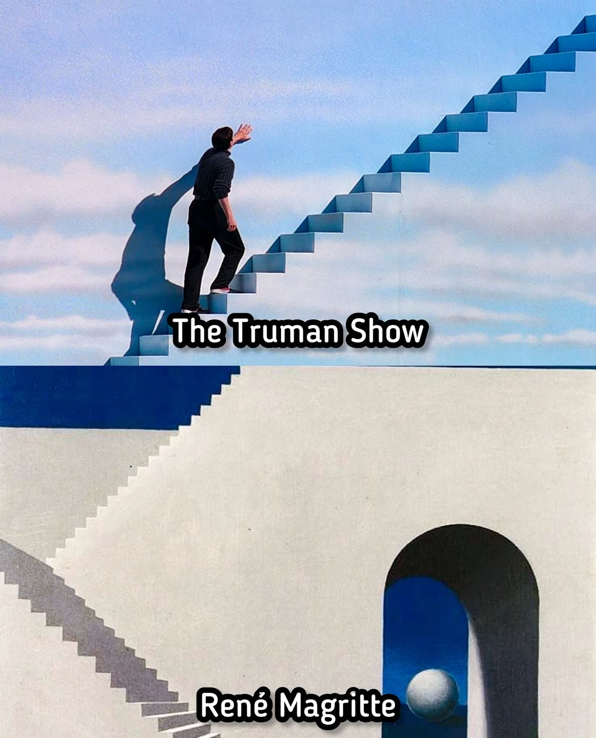Social Magritte y la fuga perfecta de Truman