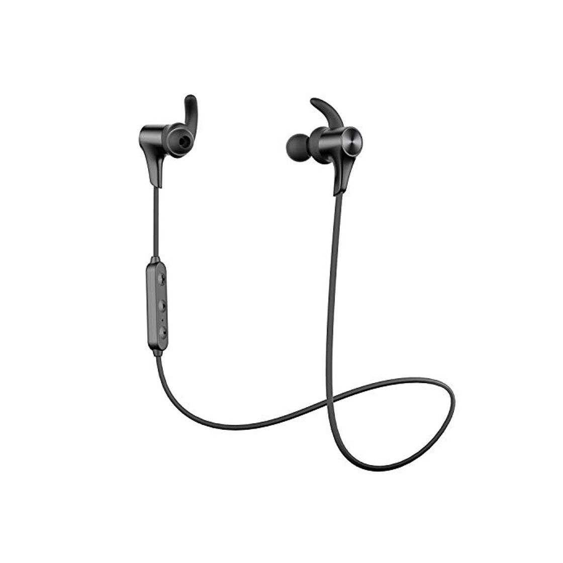 SoundPEATS 【Nuevo Versión Q12 HD】 Auriculares Bluetooth 5.0 Inalámbrico Magnéticos, Cascos Deportivos
