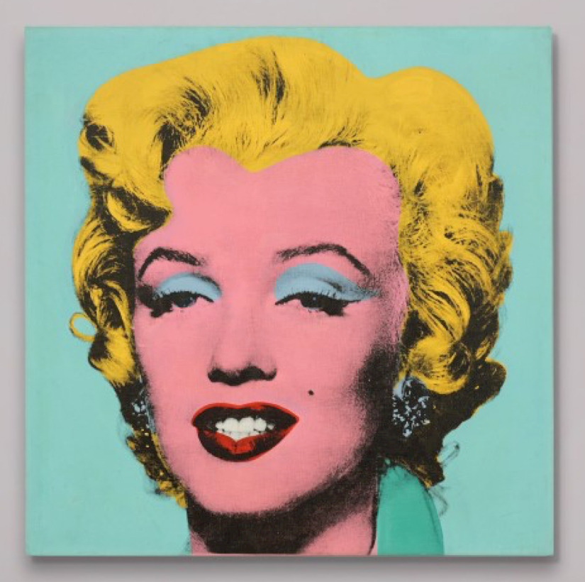 Producto Shot Sage Blue Marilyn – Andy Warhol ($195 millones) 