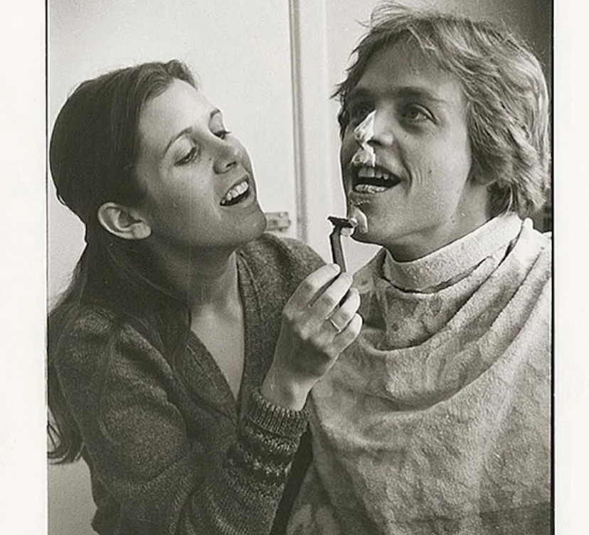 Product Carrie Fisher y Mark Hamill o la Princesa Leia y Luke Skywalker