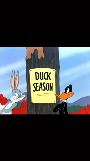 Social Duck Season, Rabbit Season - Bugs VS. Duffy