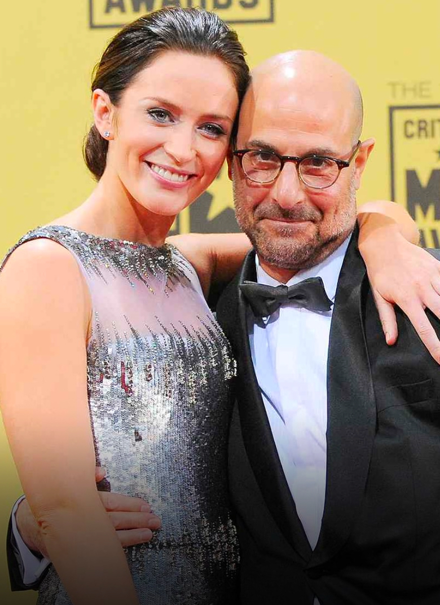 Product Emily Blunt y Stanley Tucci