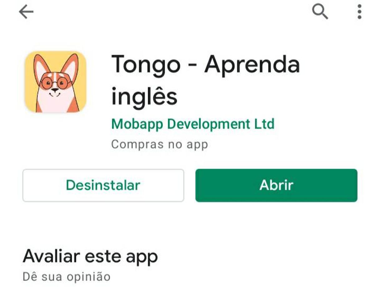 App Tongo-Aprende inglés 