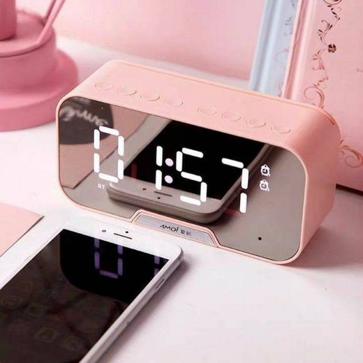 Mpow Reloj Despertador Digital Despertador Proyector con Puerto USB 4 Brillo de