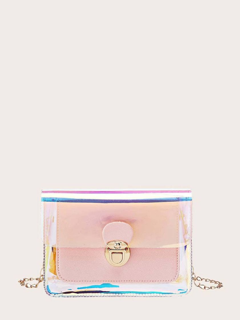 Product PINK TRANSPARENT BAG