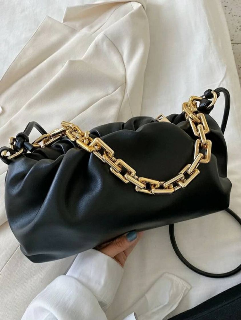 Product BLACK BAG WITH CHAINS