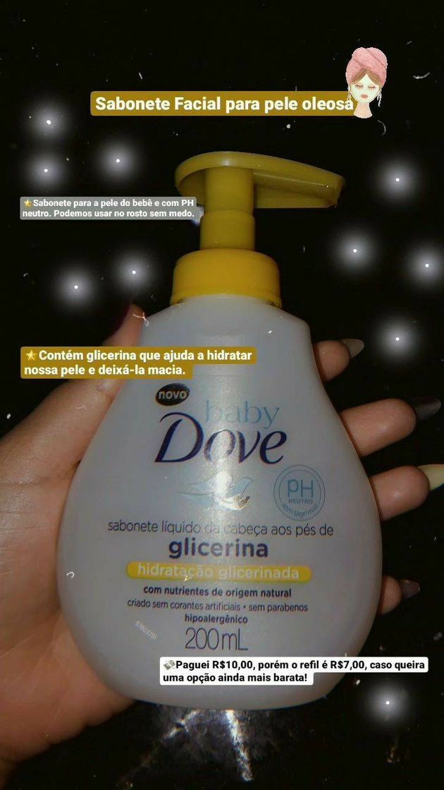 Producto Sabonete de neném para skin care 