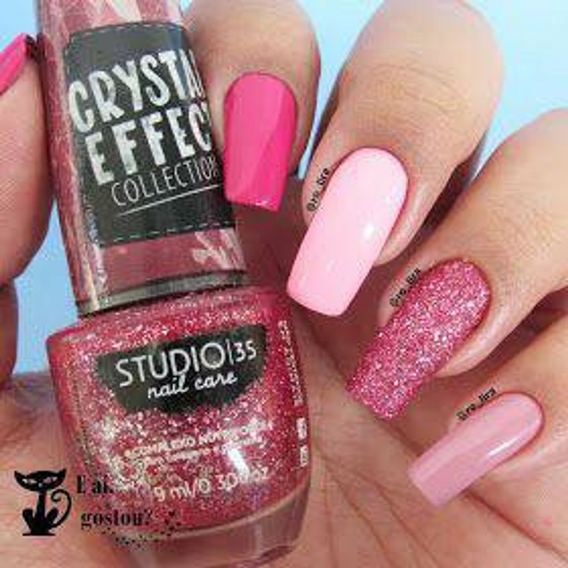 Fashion Unhas decoradas rosa