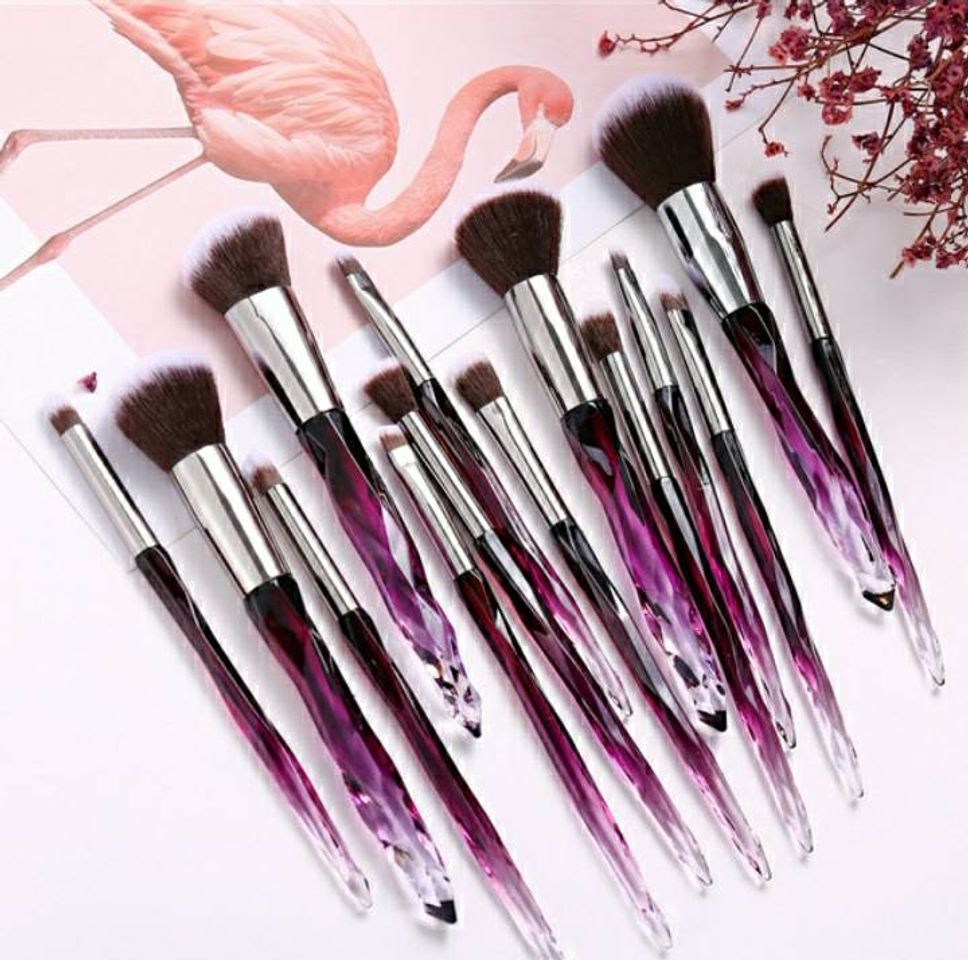 Product Pincéis de maquiagem cristal roxo