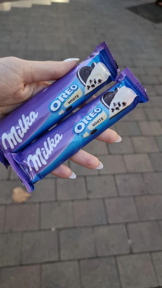 Producto Barrita Milka Oreo White