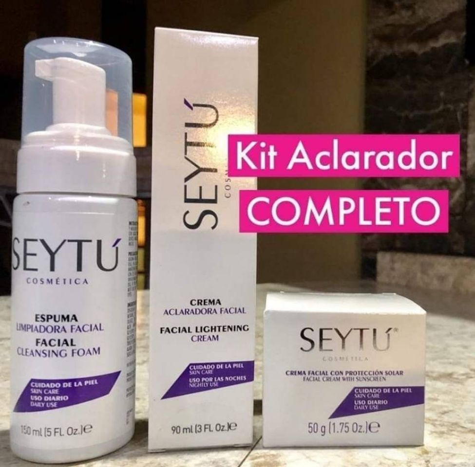 Producto Seytú Kit de crema de 3 piezas