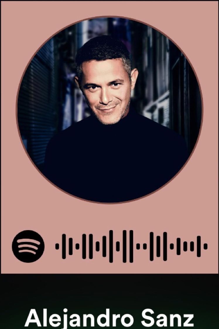 Canción Alejandro Sanz 