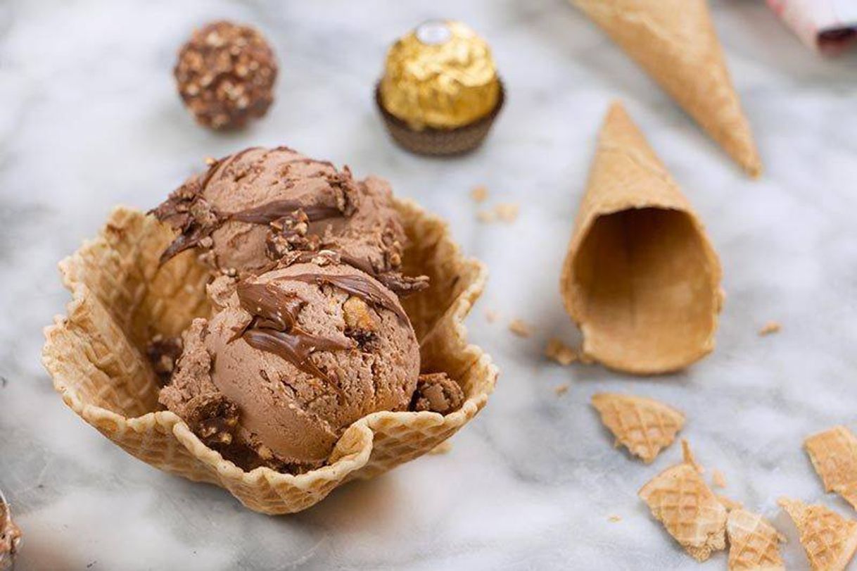 Fashion Helado de Ferrero Rocher 