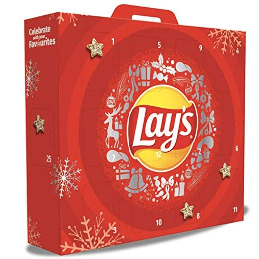 Calendario de Adviento Lay's - Patatas Fritas - 25 bolsas