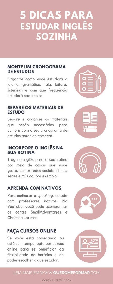 Fashion Dicas pra estudar inglês sozinho. 