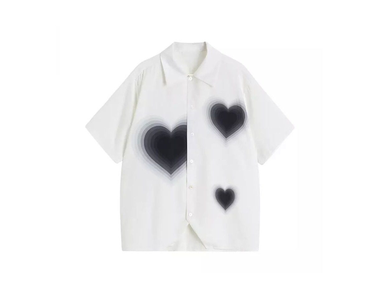 Fashion Camisa Corazones