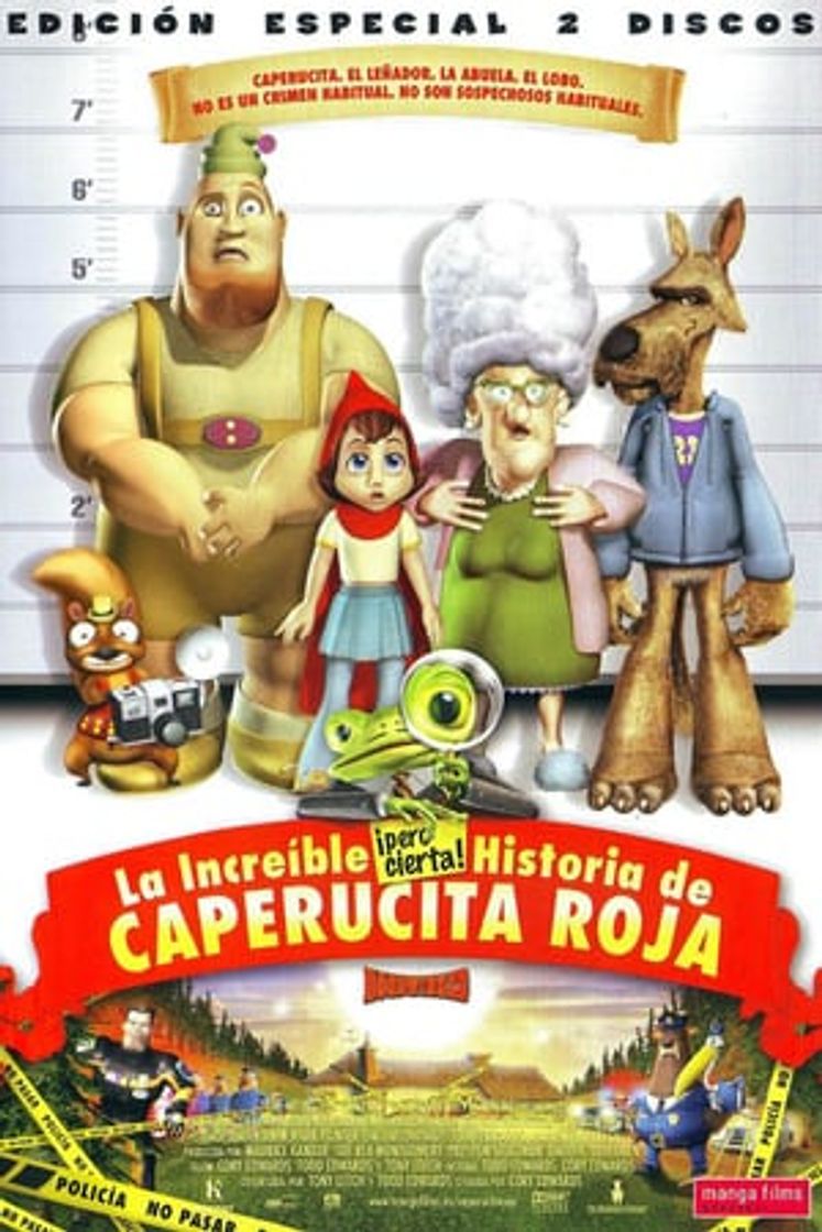 Movie La increíble pero cierta historia de Caperucita Roja