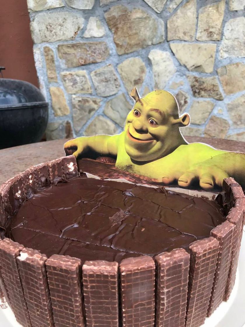 Moda Tarta de Shrek 