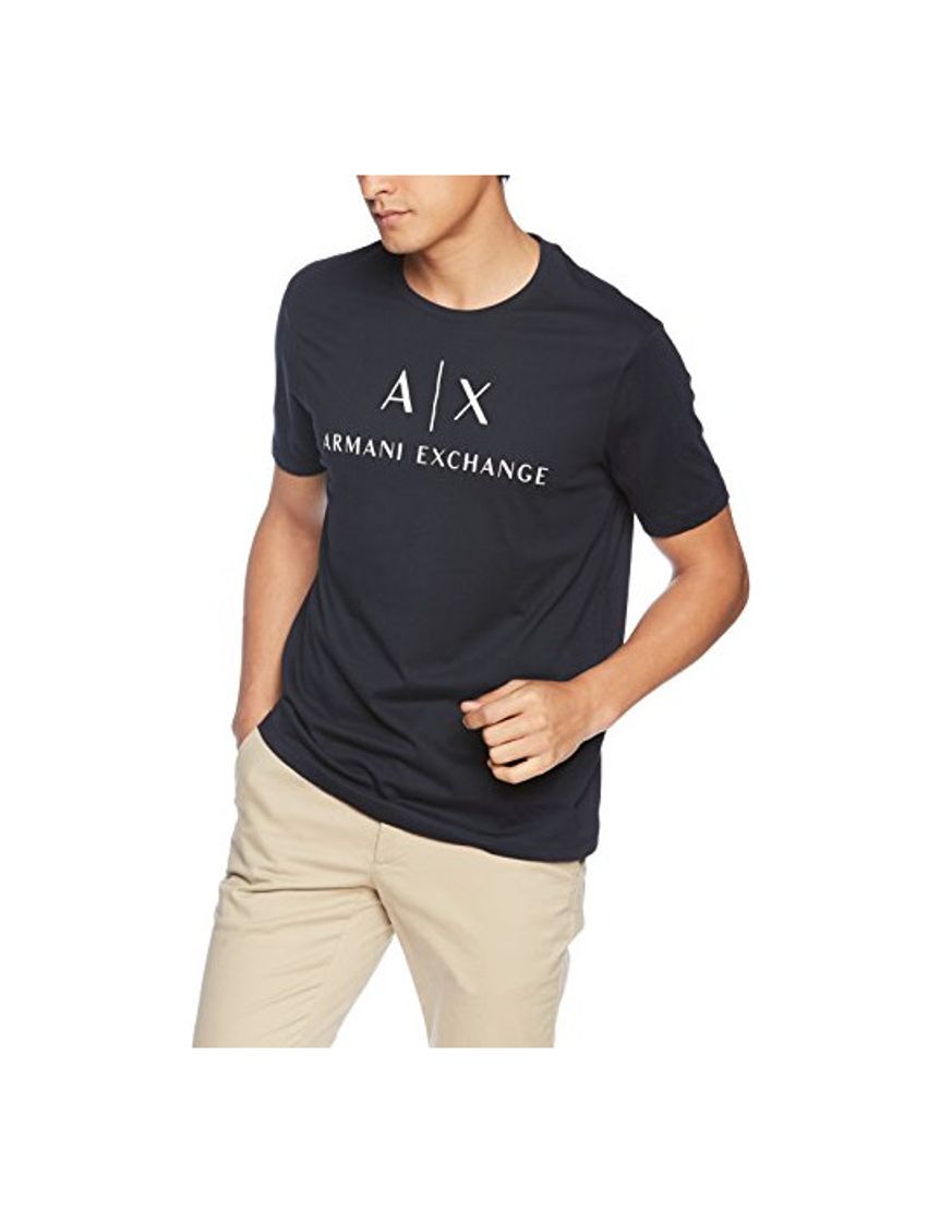 Moda Armani Exchange 8nztcj Camiseta, Azul