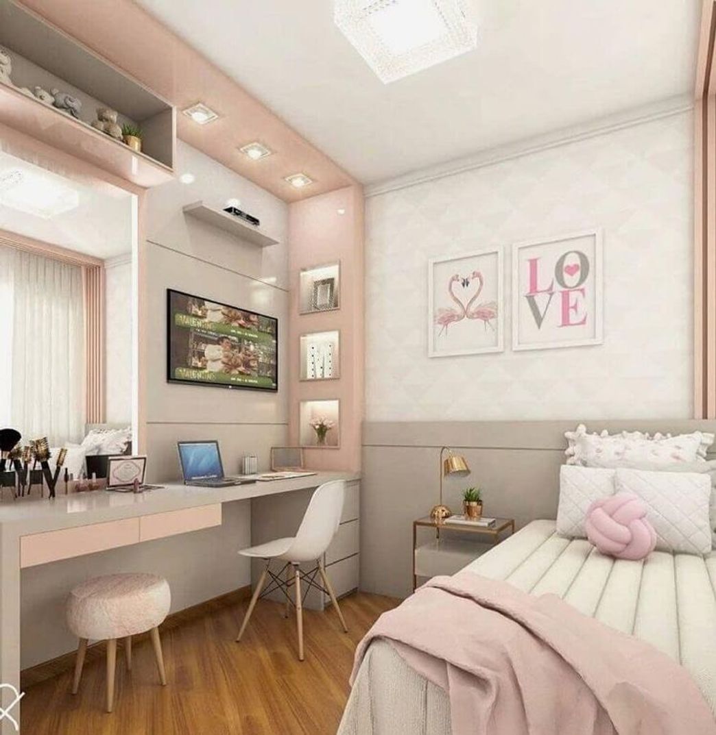 Moda Ideia decoração quarto feminino 