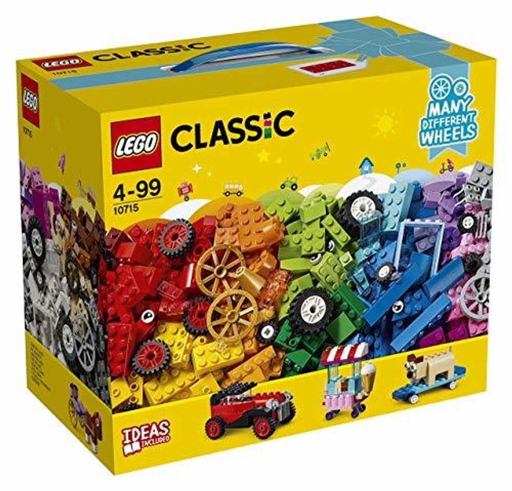 Producto LEGO Classic - Ladrillos Sobre Ruedas