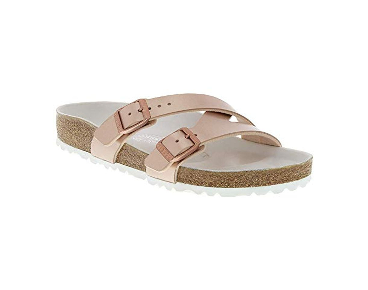 Moda Birkenstock Women's Yao Metallic Birko