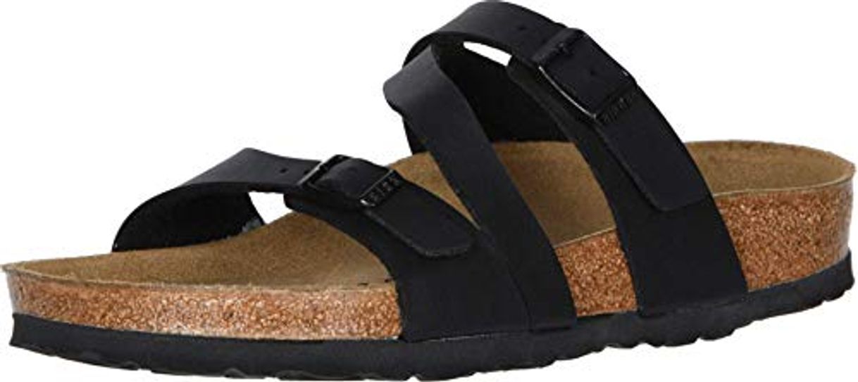 Moda Birkenstock Women's Salina Black Birko-Flor Sandal 37 R