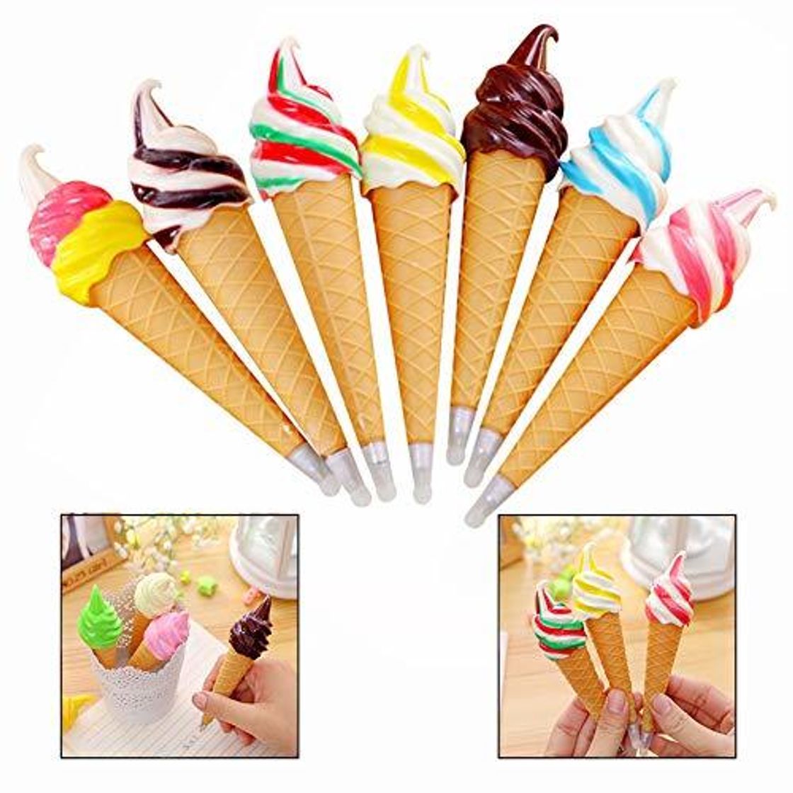 Producto PiniceCore 1 PC Creativa de Helado de Kawaii de la Pluma Pluma