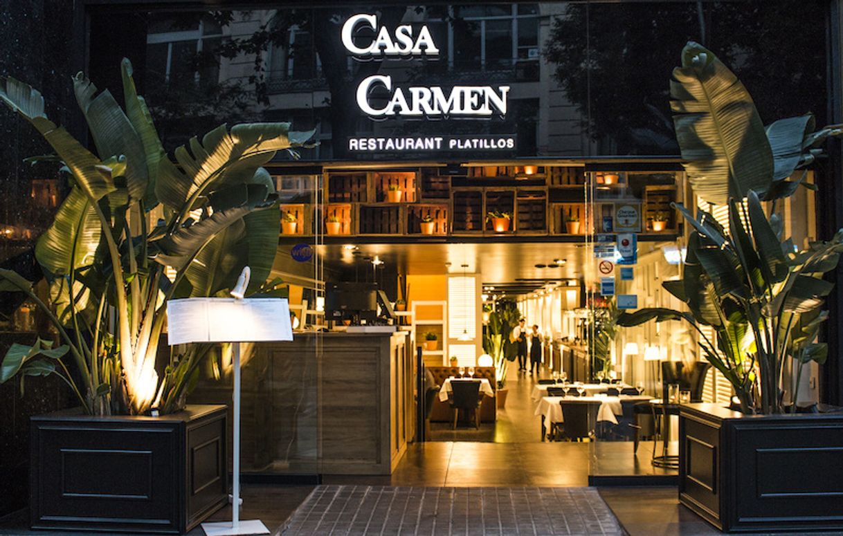 Restaurantes Casa Carmen Passeig de Gracia