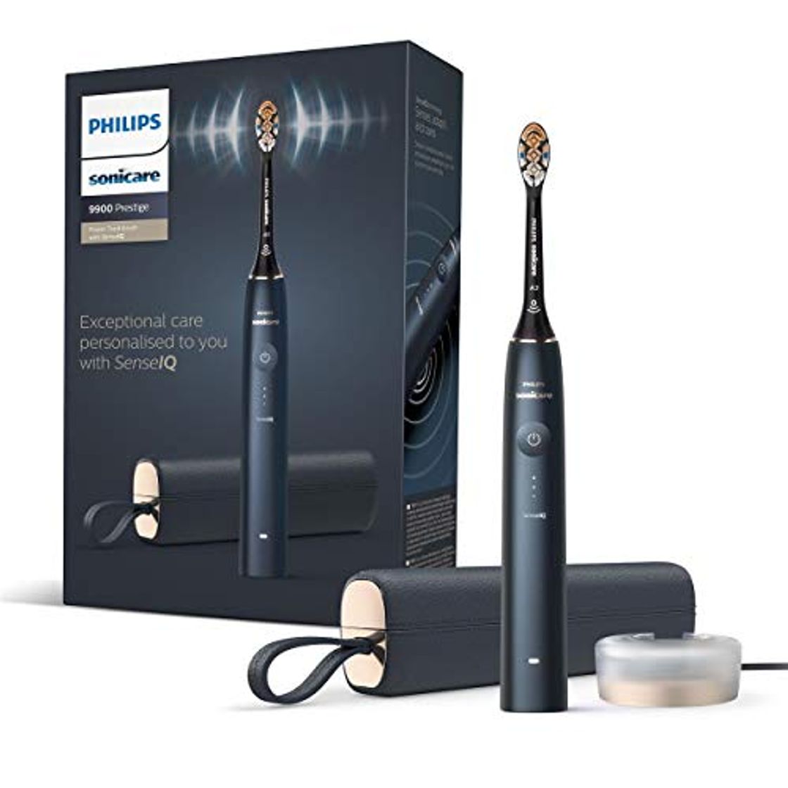 Social Philips Sonicare Prestige 9900 - Cepillo dental eléctrico sónico con SenseIQ
