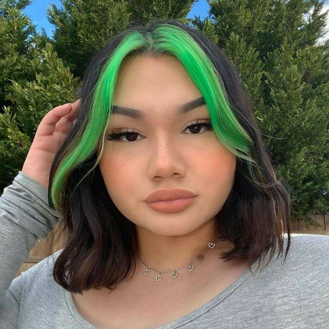 Fashion Green short hair 