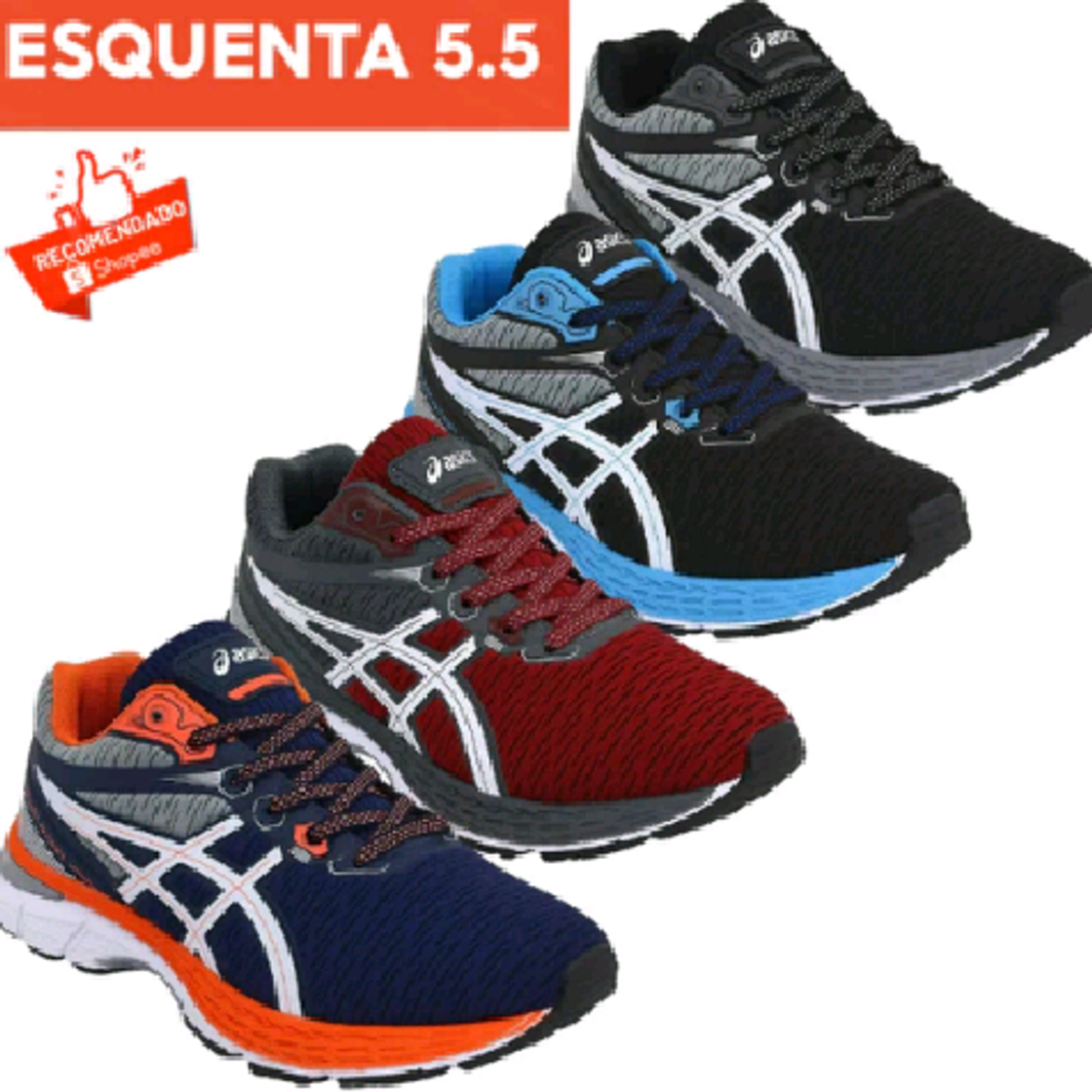 Fashion Tenis Masculino Esportivo Do 38 ao 43 Caminhada Academia Esporte e lazer Confortável Leve Solado Antiderrapante