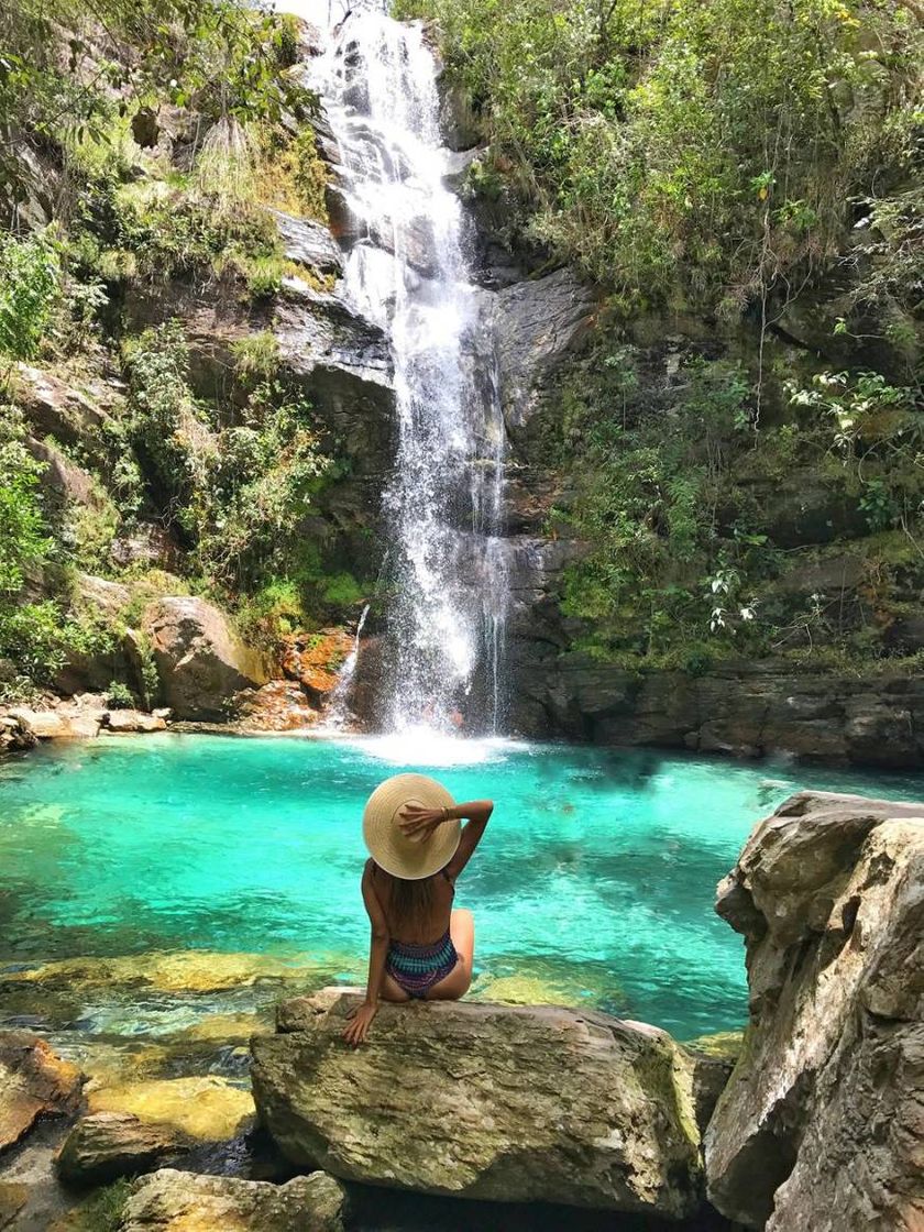 Fashion Na cachoeira