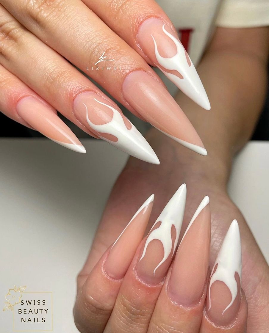 Fashion Uñas white🤍